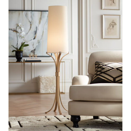 New Haven 64 inch 100.00 watt Warm Gold Floor Lamp Portable Light