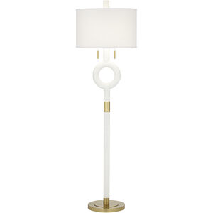 Athena 66.5 inch 75.00 watt Warm Gold Floor Lamp Portable Light