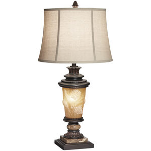 Pine Cone Glow 33.5 inch 150.00 watt Dark Bronze Table Lamp Portable Light