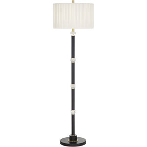 Seward 66 inch 150.00 watt Black Floor Lamp Portable Light