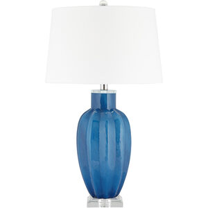 Ashbury 29 inch 150.00 watt Blue Table Lamp Portable Light