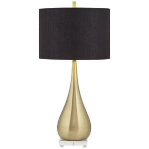 Eleanor 33 inch 150.00 watt Antique Brass Plated Table Lamp Portable Light 