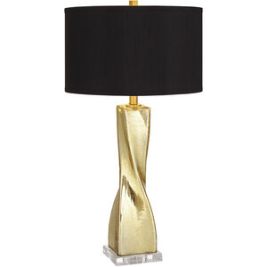Orin 32 inch 150.00 watt Gold Mercure Table Lamp Portable Light