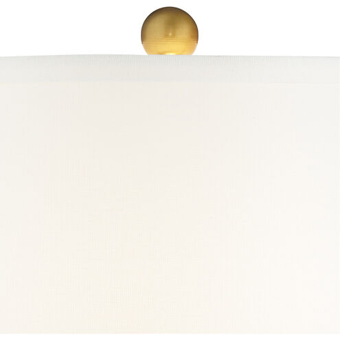 Empress 26 inch 100.00 watt Gold Table Lamp Portable Light