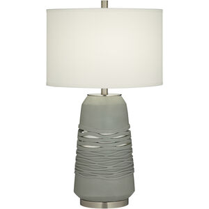 Riverton 30.5 inch 150.00 watt Sage-Warm Table Lamp Portable Light, with Nightlight