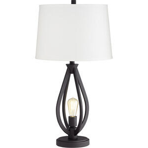 Verna 31 inch 100.00 watt Black Table Lamp Portable Light