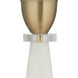 Hayley 33 inch 150.00 watt Warm Brass Table Lamp Portable Light