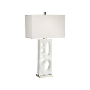 Driftwood 33 inch 150.00 watt White Table Lamp Portable Light