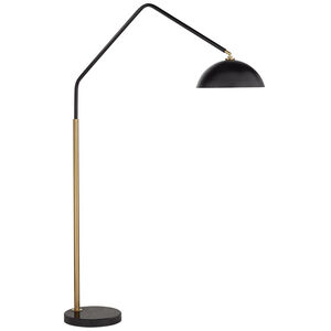 Titan 80 inch 150.00 watt Black Arc Floor Lamp Portable Light
