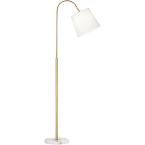 Westford 68 inch 100.00 watt Warm Antique Brass Floor Lamp Portable Light