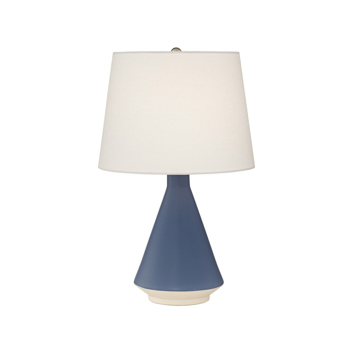 Brooks 16 inch 150.00 watt Regatta Blue Table Lamp Portable Light