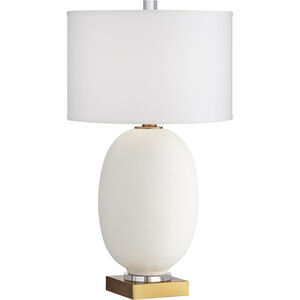 Hilo 31 inch 150.00 watt White Table Lamp Portable Light