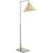 West Palm 66 inch 150.00 watt Brushed Nickel/Brushed Steel Floor Lamp Portable Light